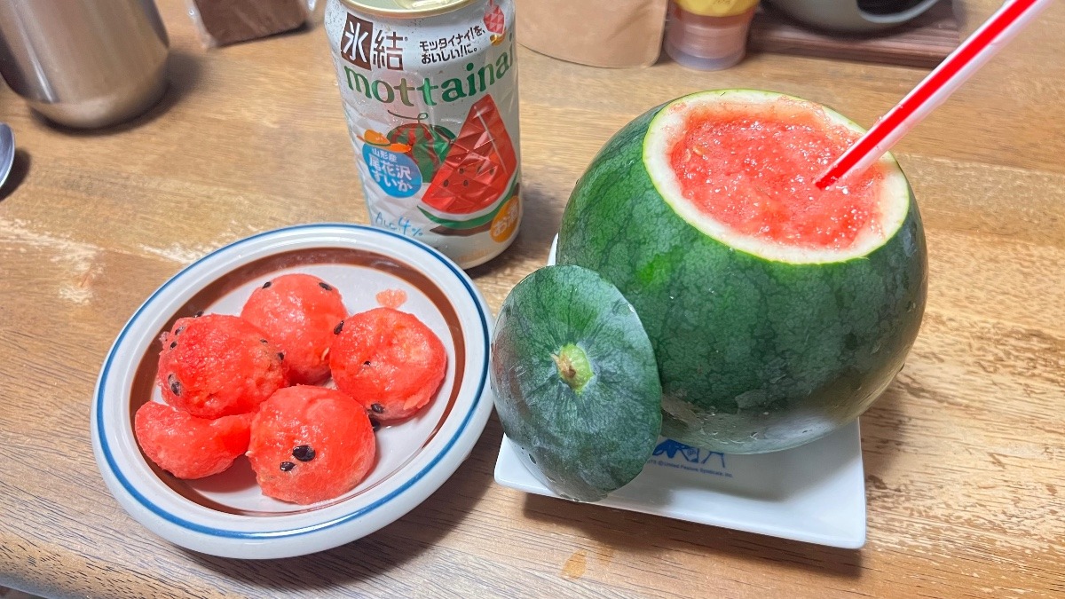 スイカ祭り(「🍉･ω･)｢🍉