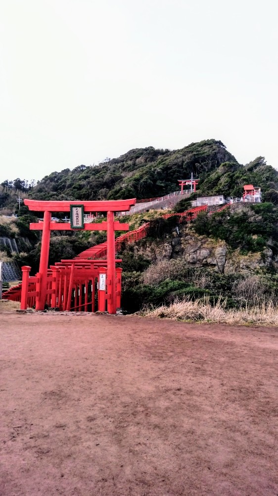 山口県　元乃隅稲成神社⛩