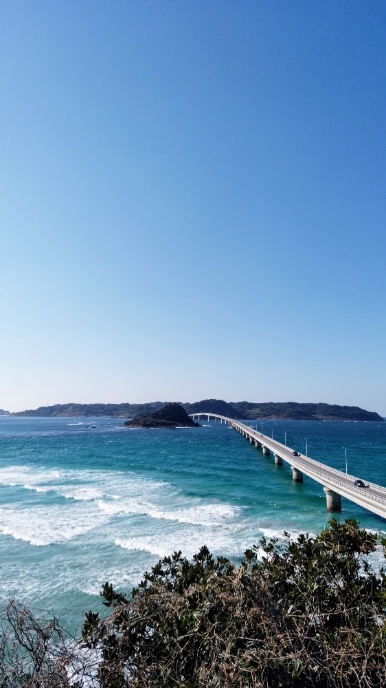 山口県　角島大橋