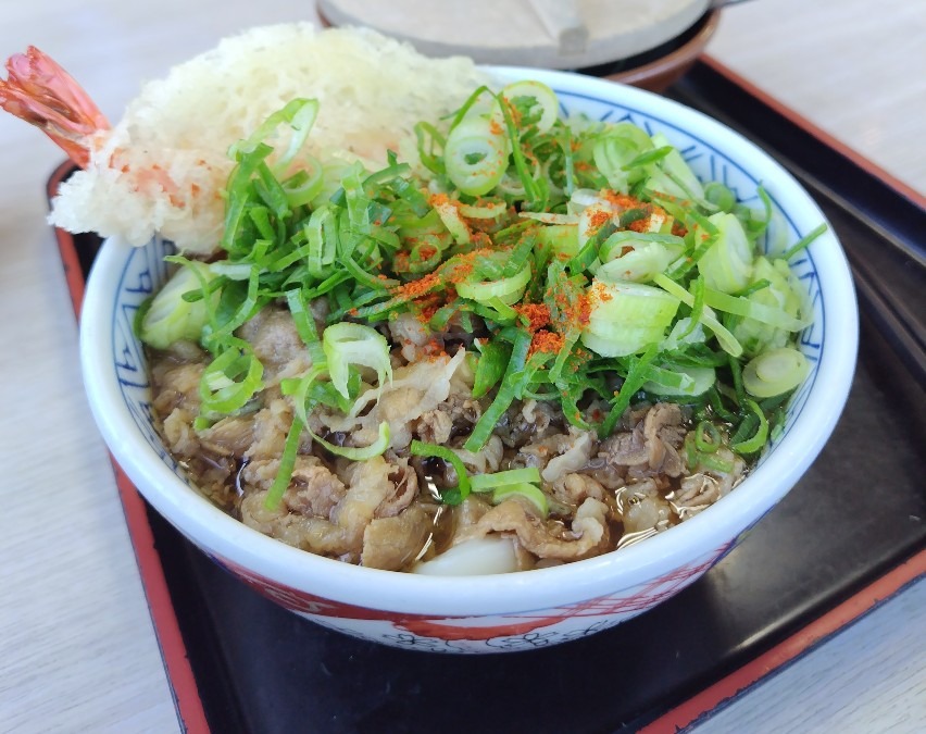 久しぶりのうどん🍜