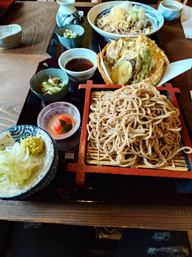 熊本県小国町そば街道『花郷庵』